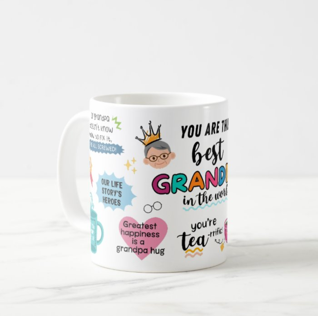 Best Grandpa Ever Mug