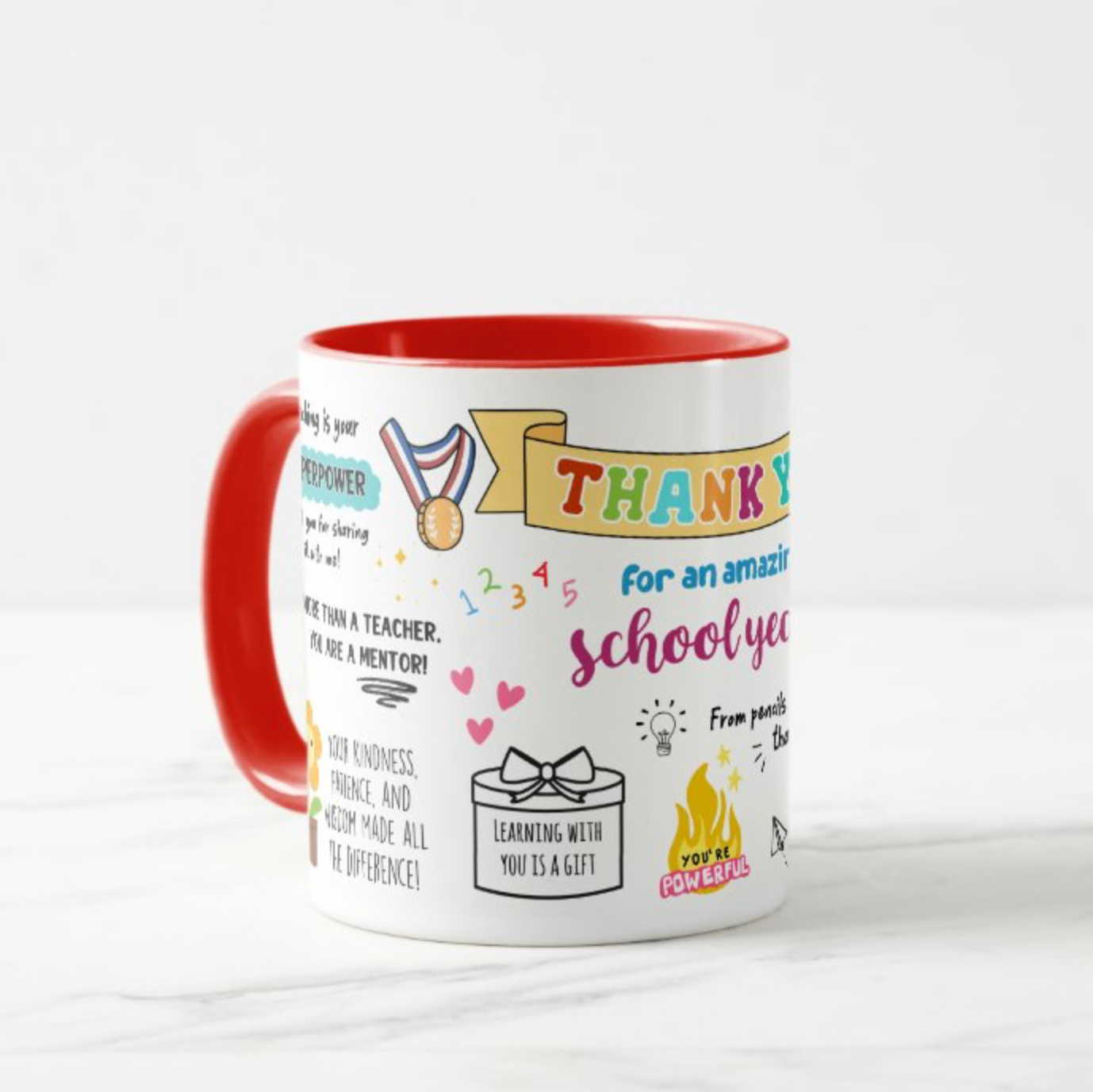 Thank You Teacher Mug