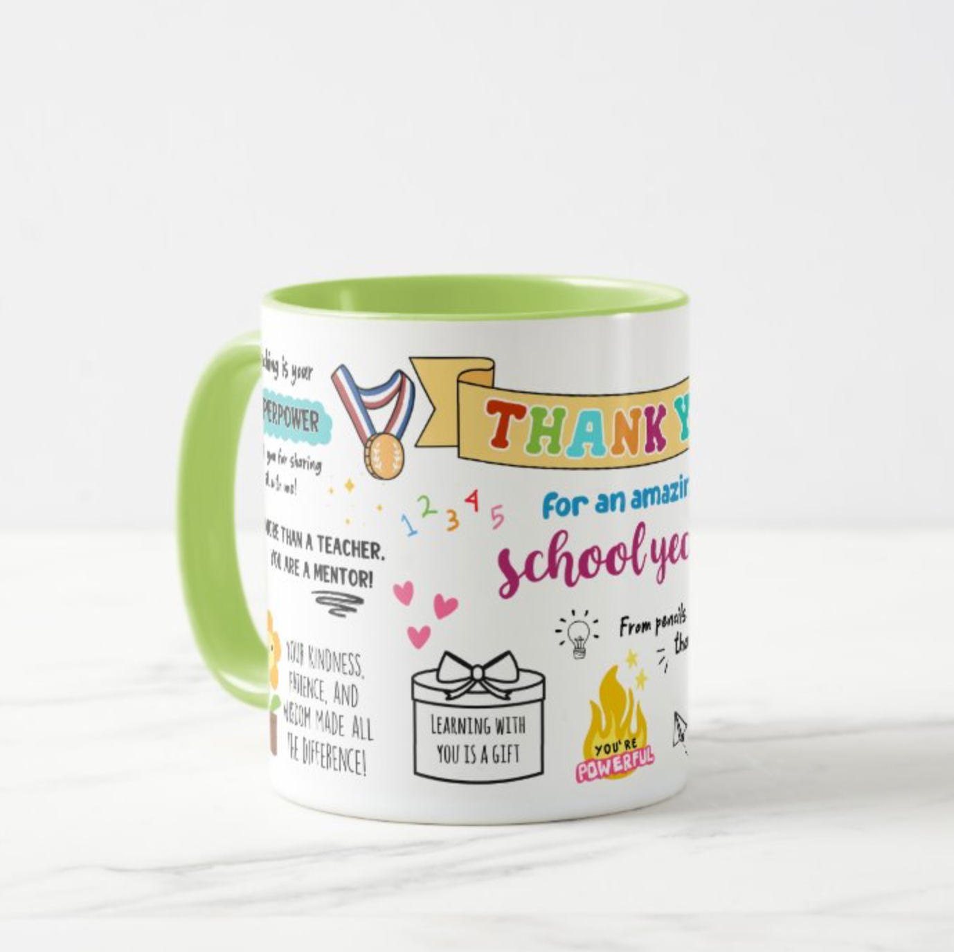 Thank You Teacher Mug