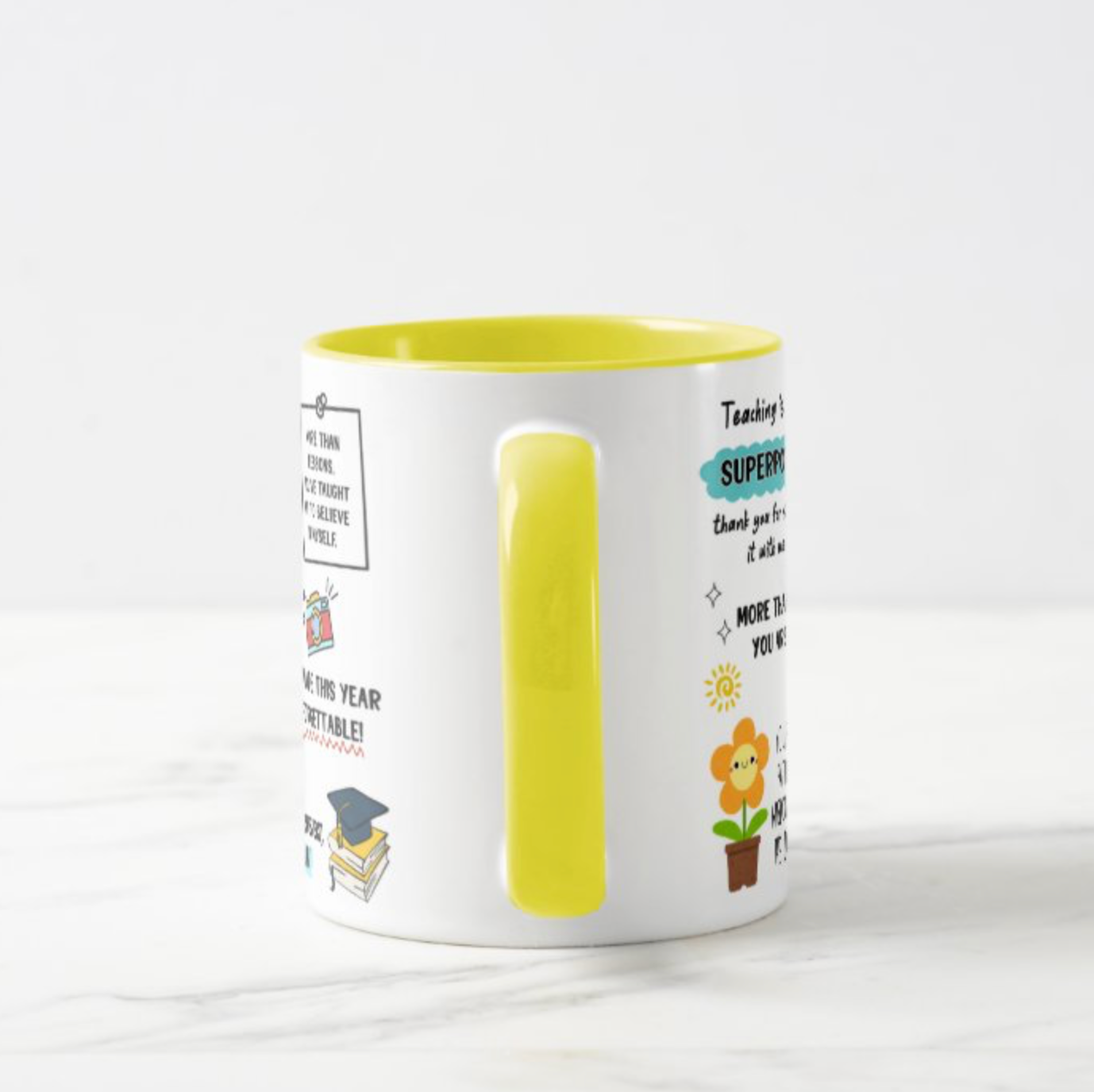 Thank You Teacher Mug (Personalised)