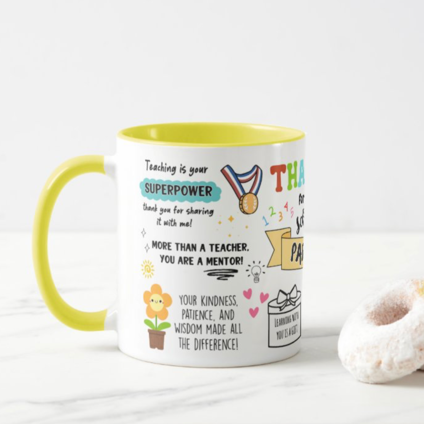 Thank You Teacher Mug (Personalised)
