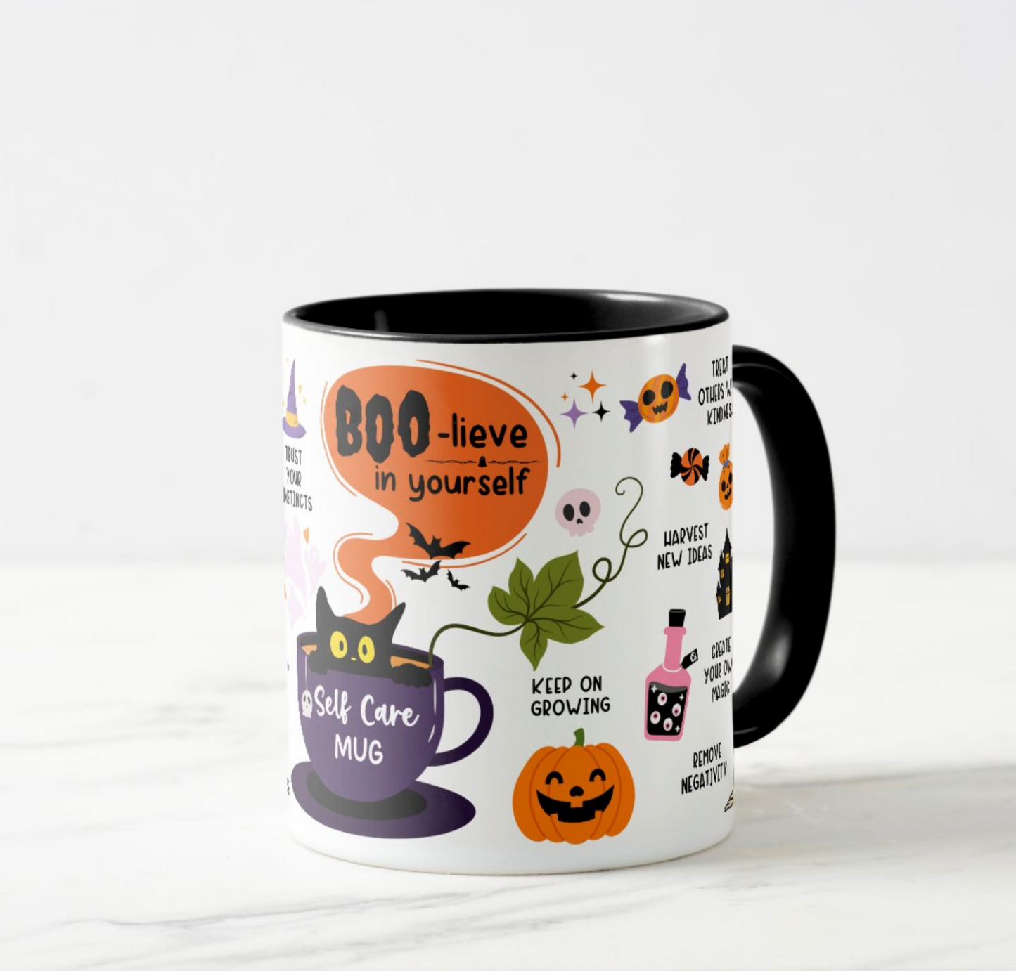 Halloween Self-Care Mug