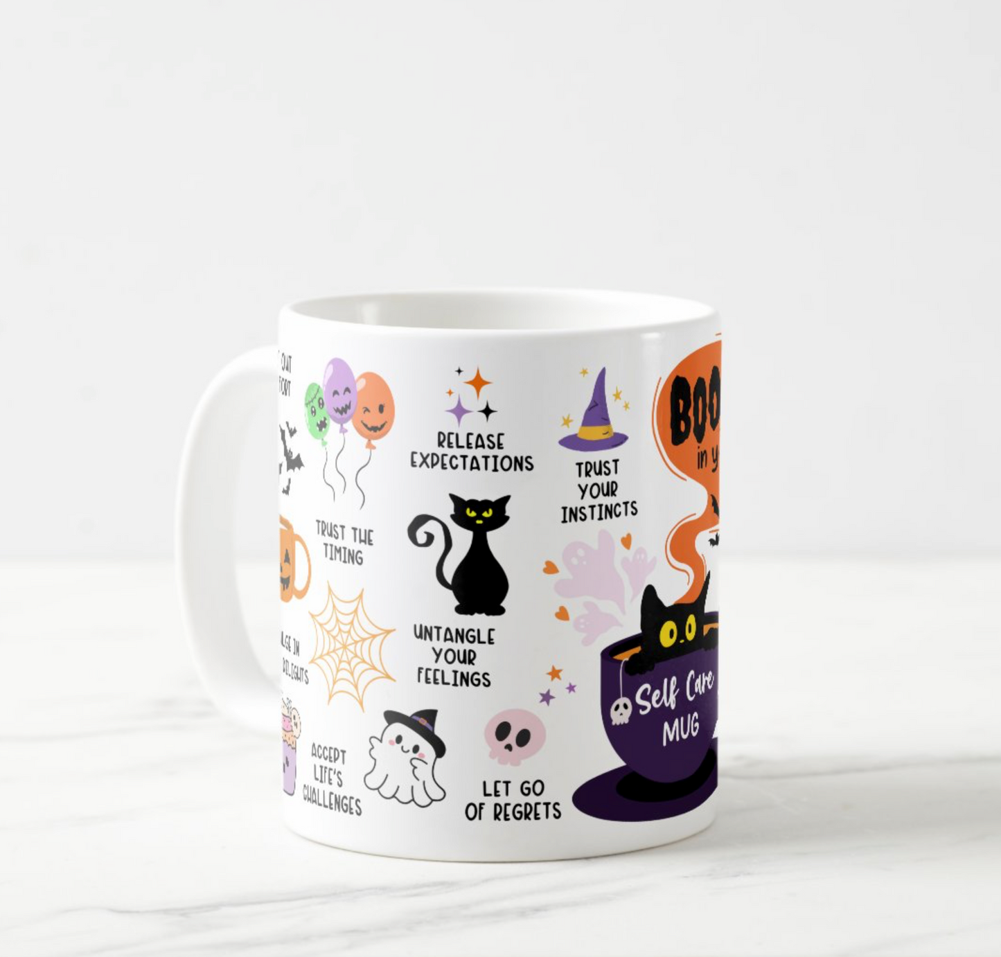 Halloween Self-Care Mug