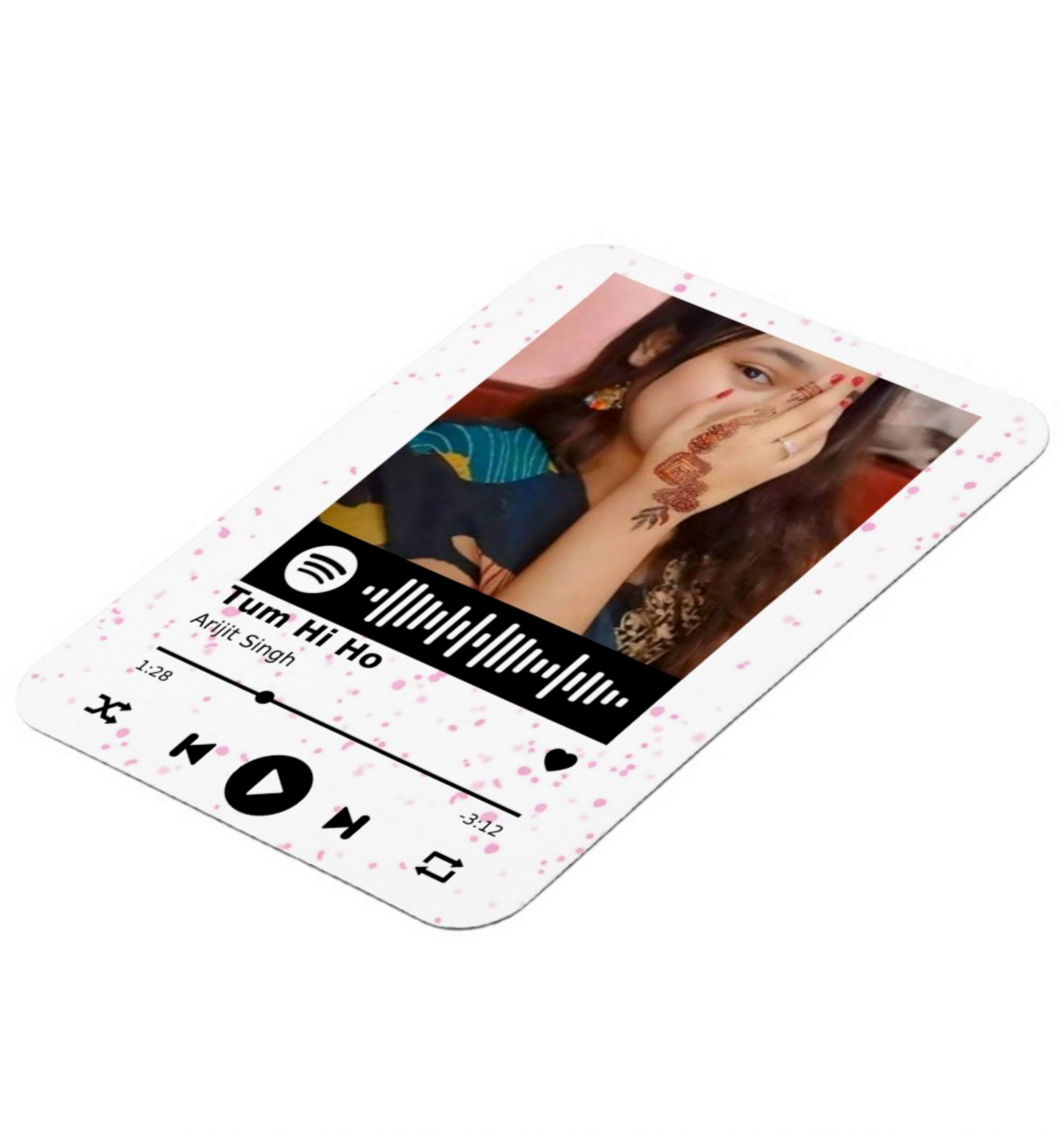 Song Dedication Fridge Magnet 🎵 (With Image)