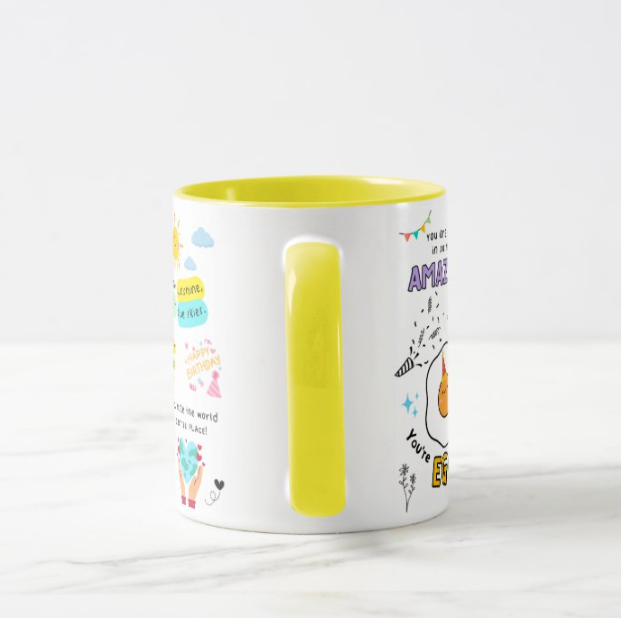 Happy Birthday (Personalised Mug)