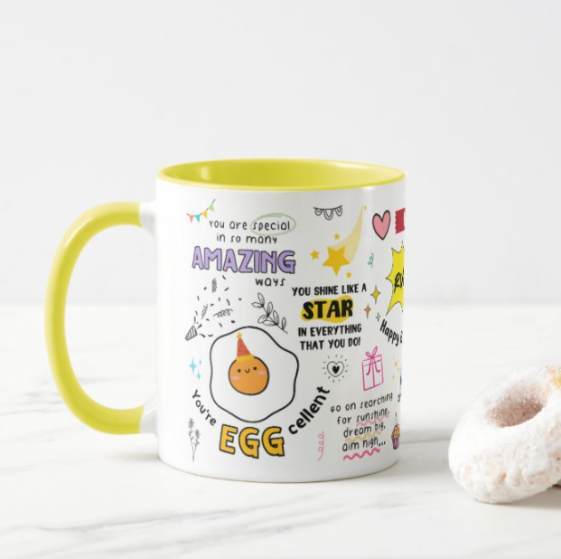 Happy Birthday (Personalised Mug)
