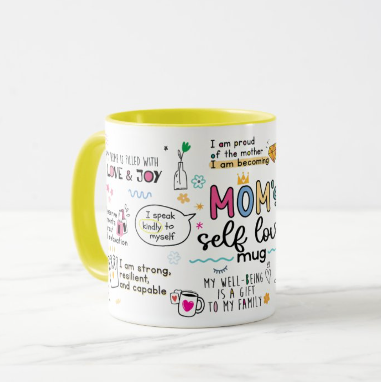 Moms Self Love Mug