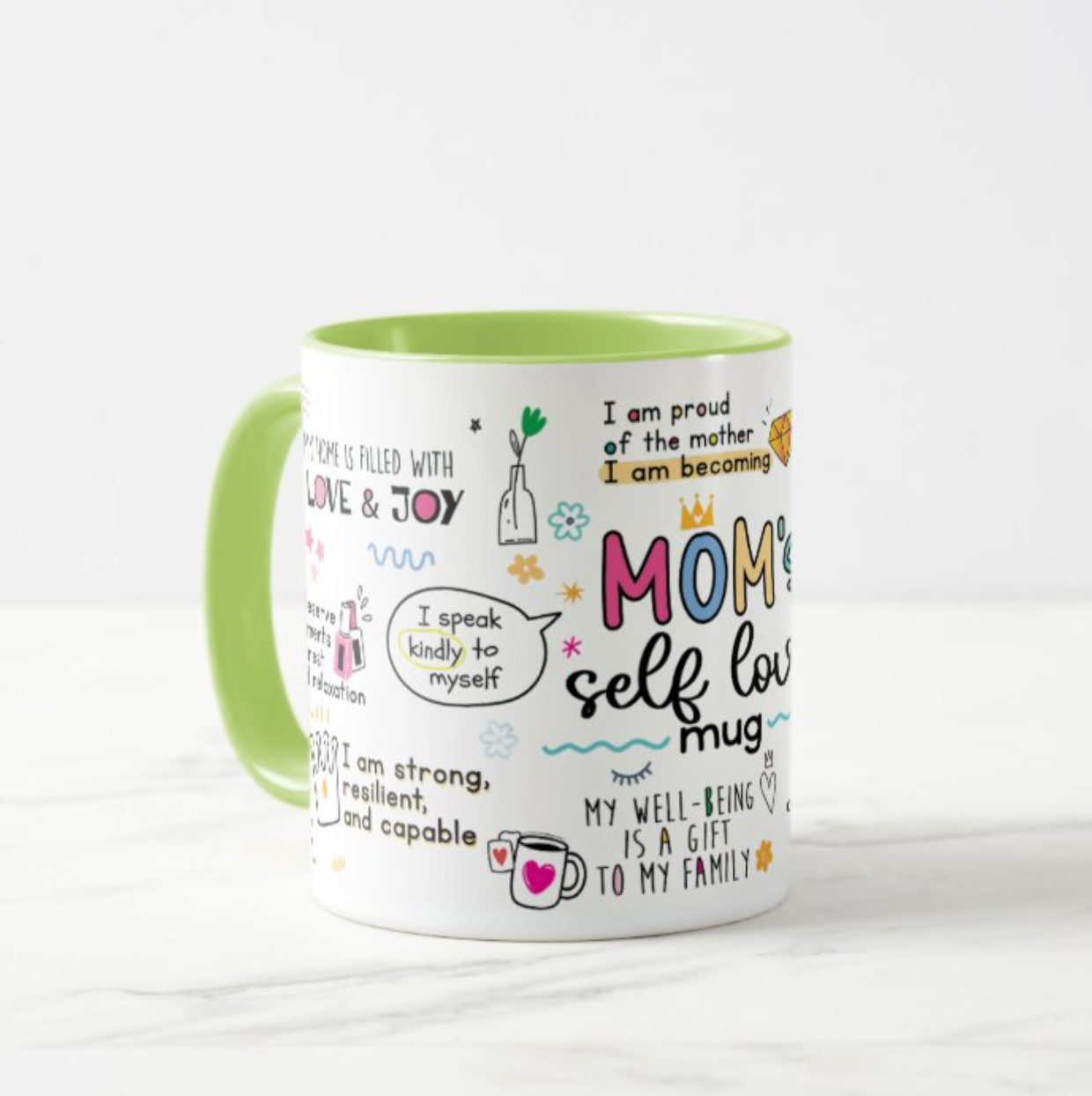 Moms Self Love Mug
