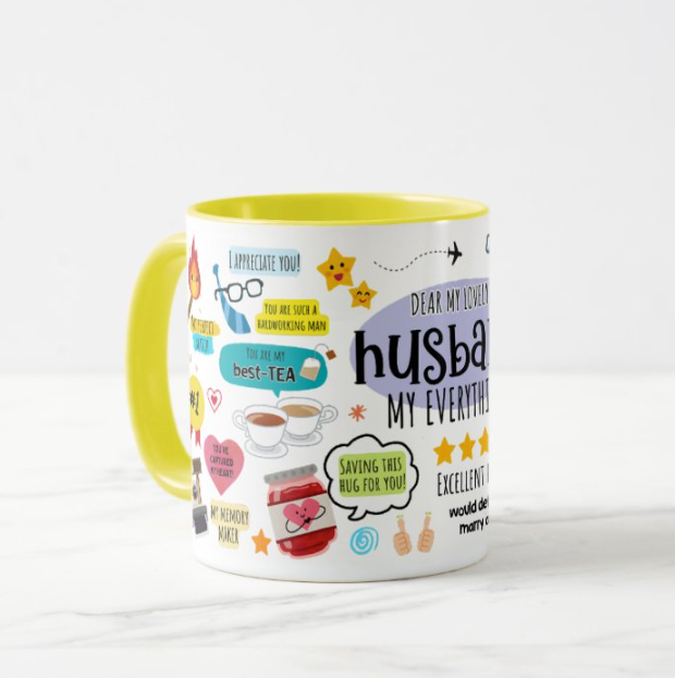 Appreciation for Husband Mug