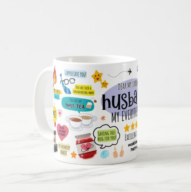 Appreciation for Husband Mug