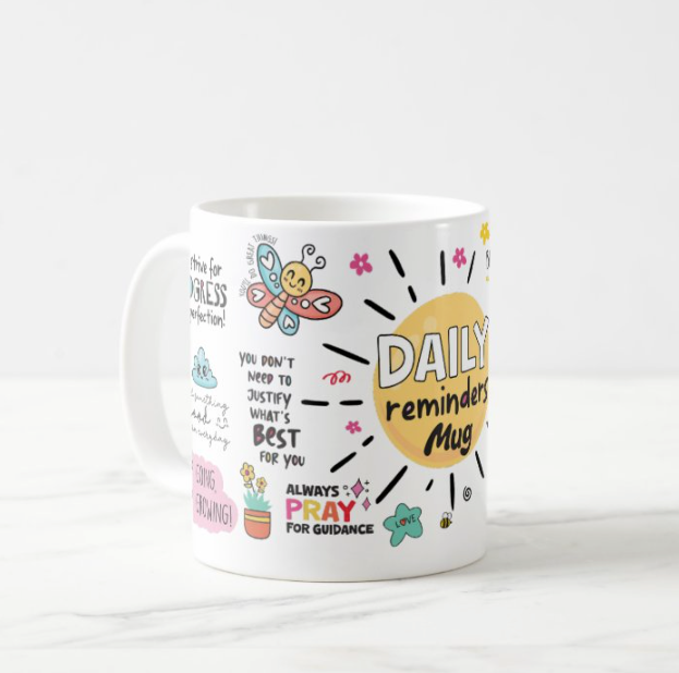 Daily Reminders Mug