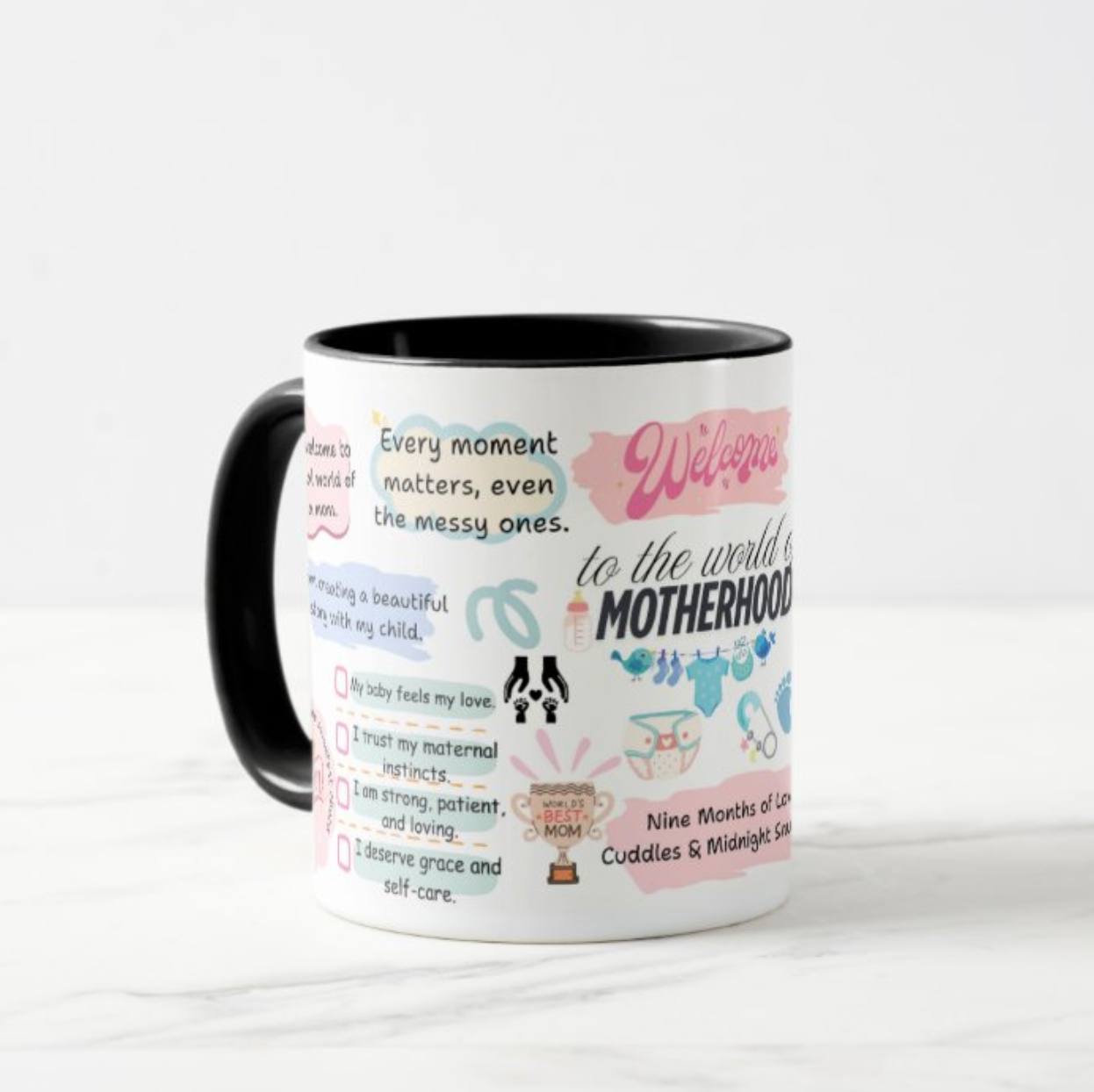 New Mom Affirmation Mug ๐ธ