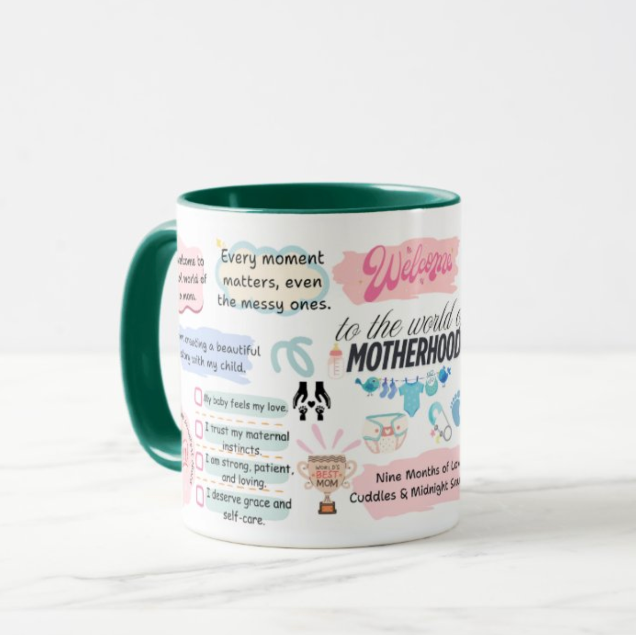 New Mom Affirmation Mug ๐ธ