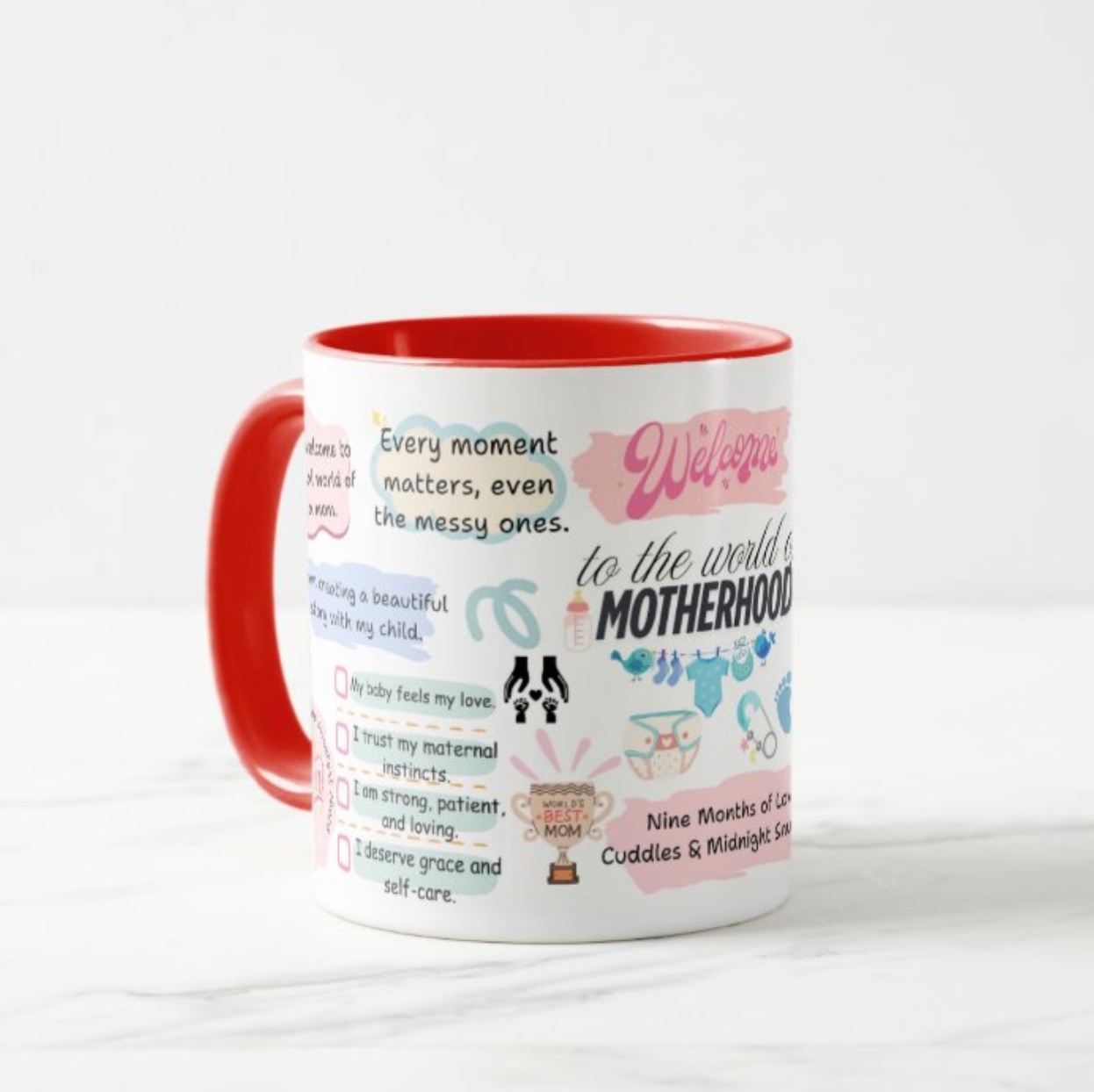 New Mom Affirmation Mug ๐ธ
