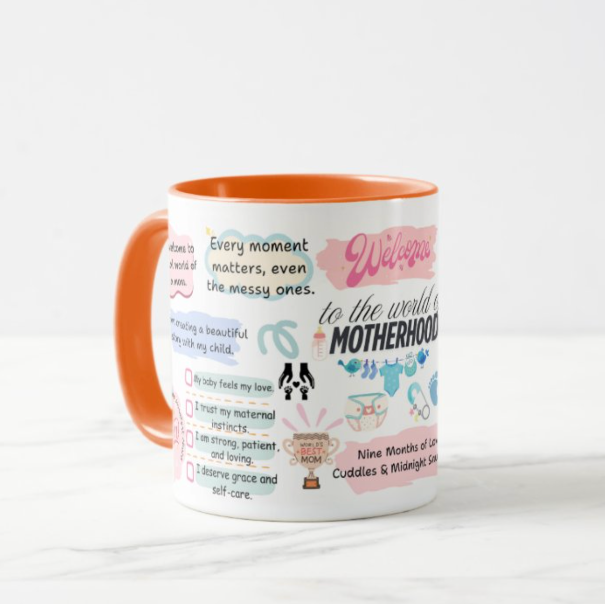 New Mom Affirmation Mug ๐ธ