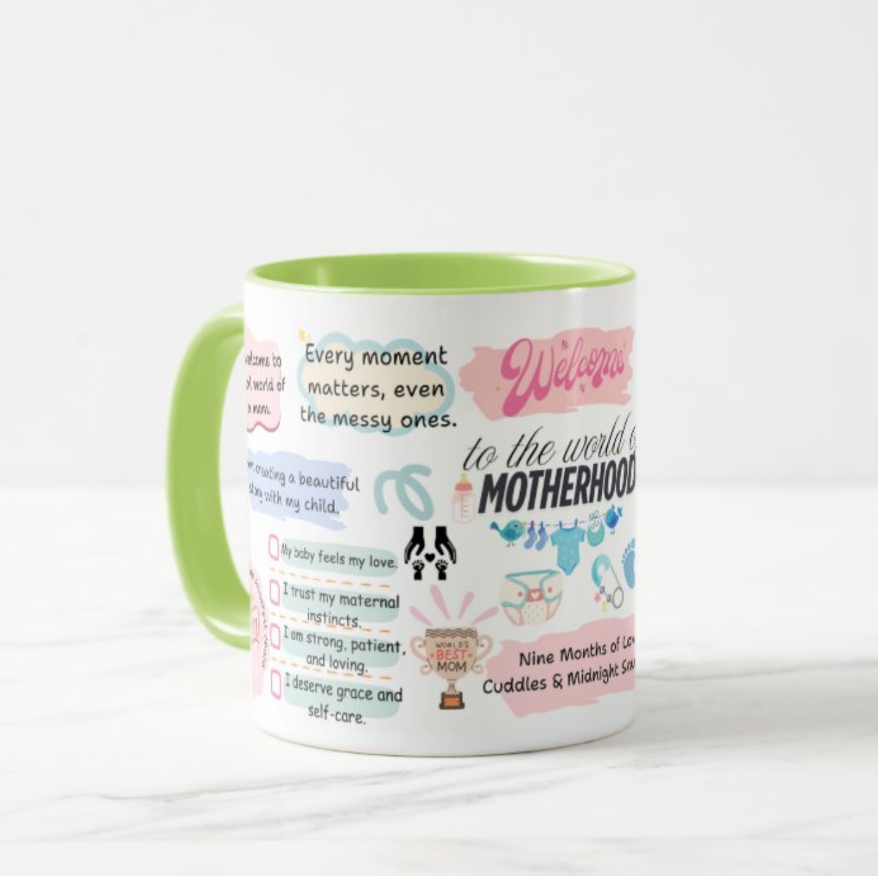 New Mom Affirmation Mug ๐ธ