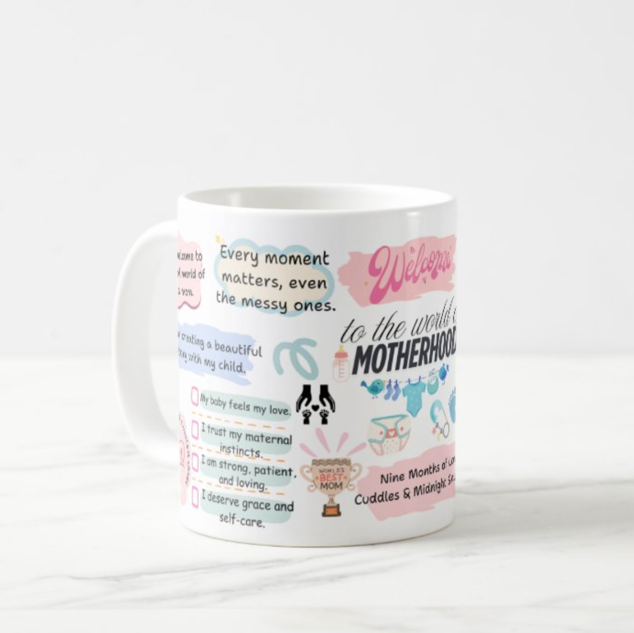 New Mom Affirmation Mug ๐ธ
