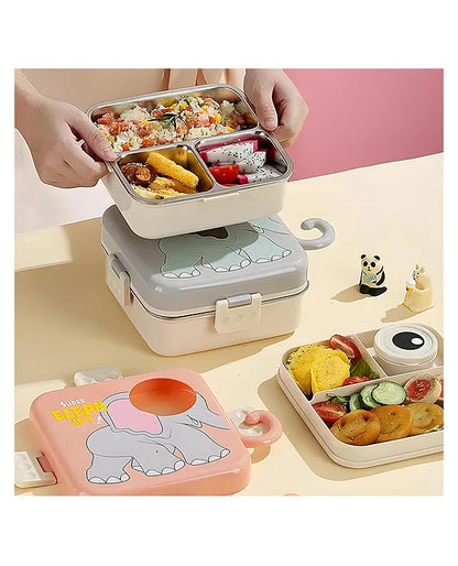 Super Eye Dinosaur Kids Lunch Box – Stainless Steel Food Container