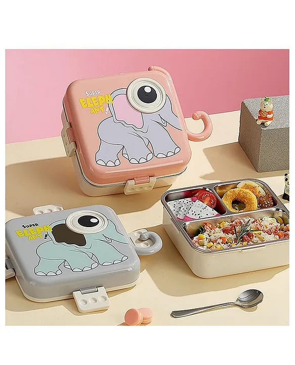 Super Eye Dinosaur Kids Lunch Box – Stainless Steel Food Container