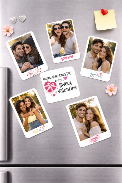 Love Memories Photo Magnet Set of 6
