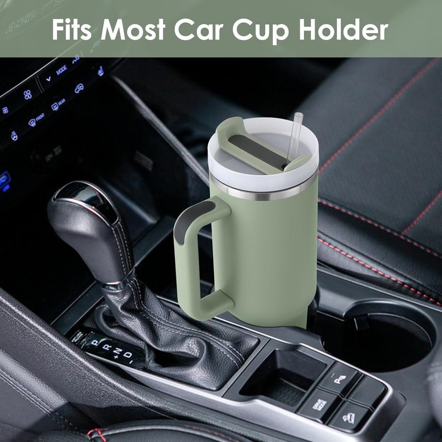 Personalised Travel Tumbler | 1200ml | (Heart Font)