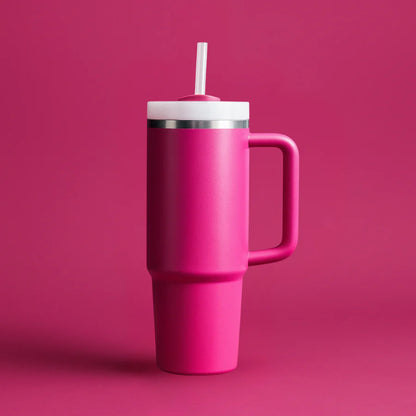 Personalised Travel Tumbler | 1200ml | (Heart Font)