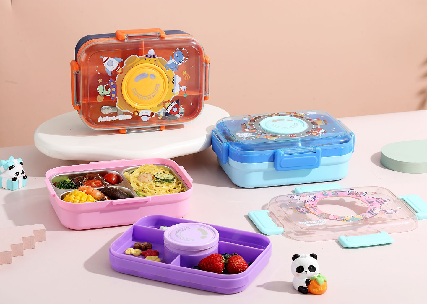 Super Eye Dinosaur Kids Lunch Box – Stainless Steel Food Container