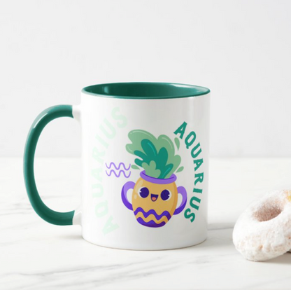 Zodiac Mug (Aquarius) 2.0