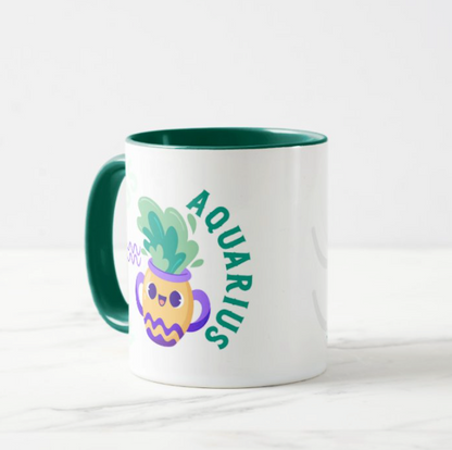 Zodiac Mug (Aquarius) 2.0