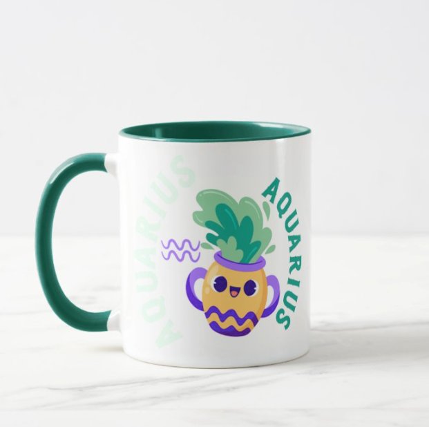 Zodiac Mug (Aquarius) 2.0