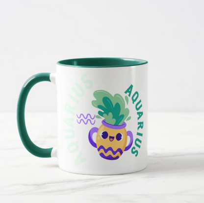Zodiac Mug (Aquarius) 2.0