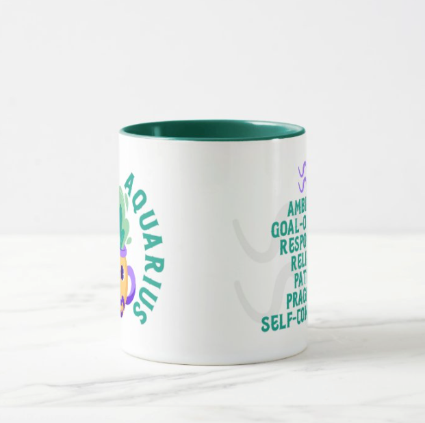Zodiac Mug (Aquarius) 2.0