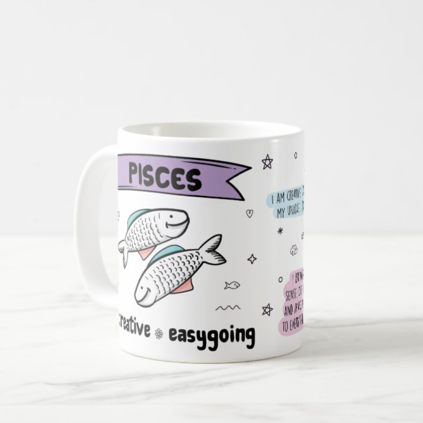Zodiac Mug (Pisces)