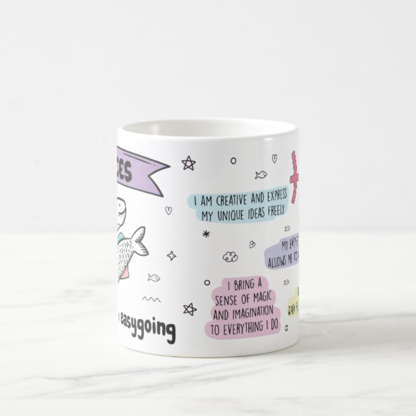 Zodiac Mug (Pisces)