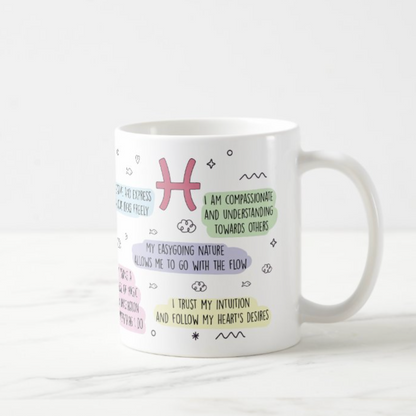 Zodiac Mug (Pisces)