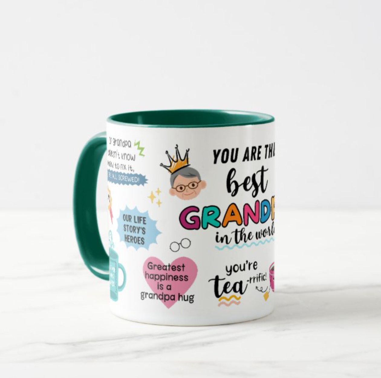 Best Grandpa Ever Mug