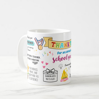 Thank You Teacher Mug