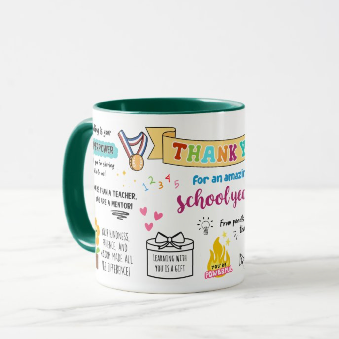 Thank You Teacher Mug