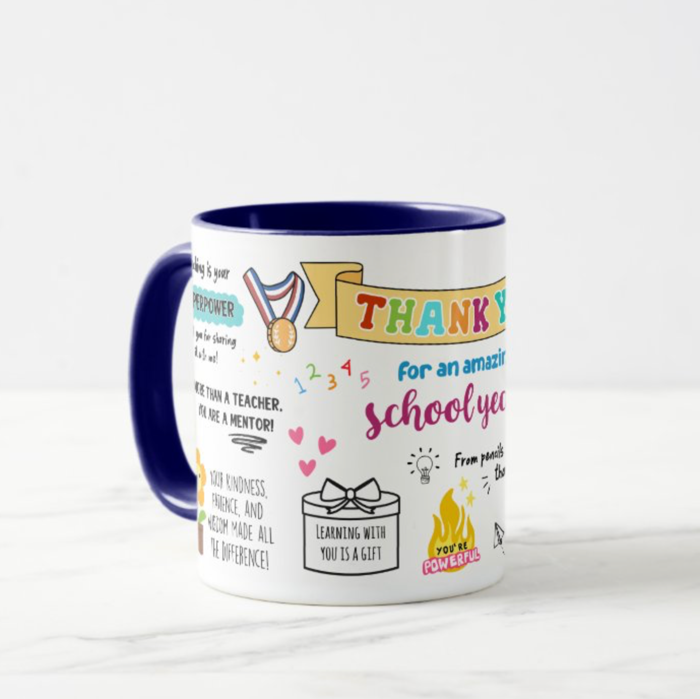 Thank You Teacher Mug