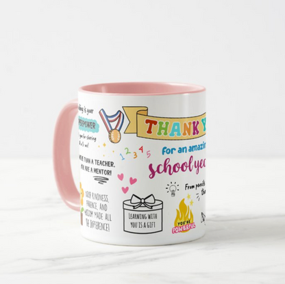 Thank You Teacher Mug