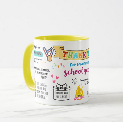 Thank You Teacher Mug