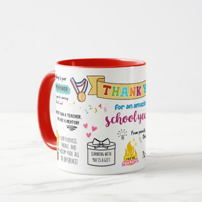 Thank You Teacher Mug