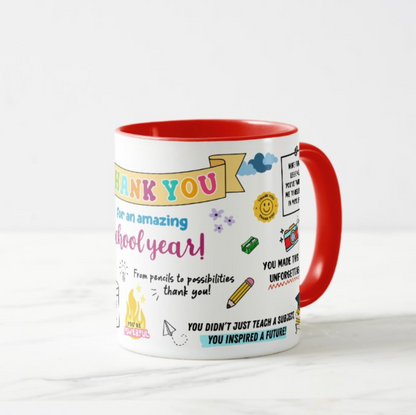 Thank You Teacher Mug