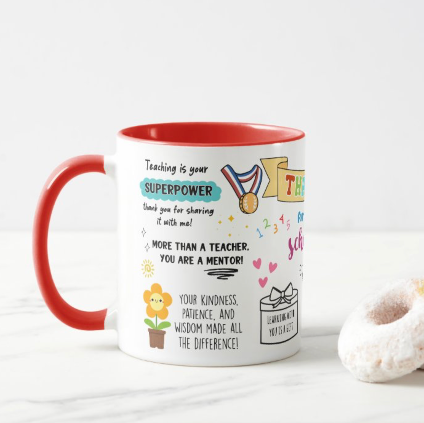 Thank You Teacher Mug