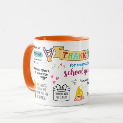 Thank You Teacher Mug