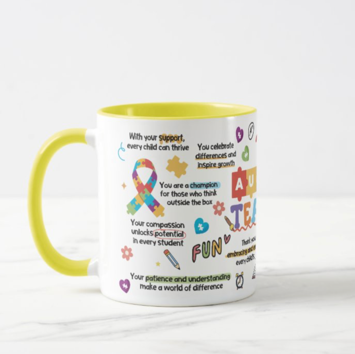 🧩 Best Autism Teacher Mug