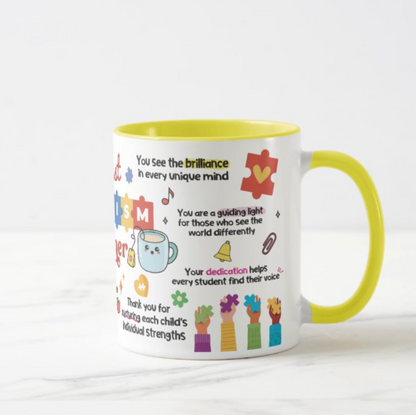 🧩 Best Autism Teacher Mug