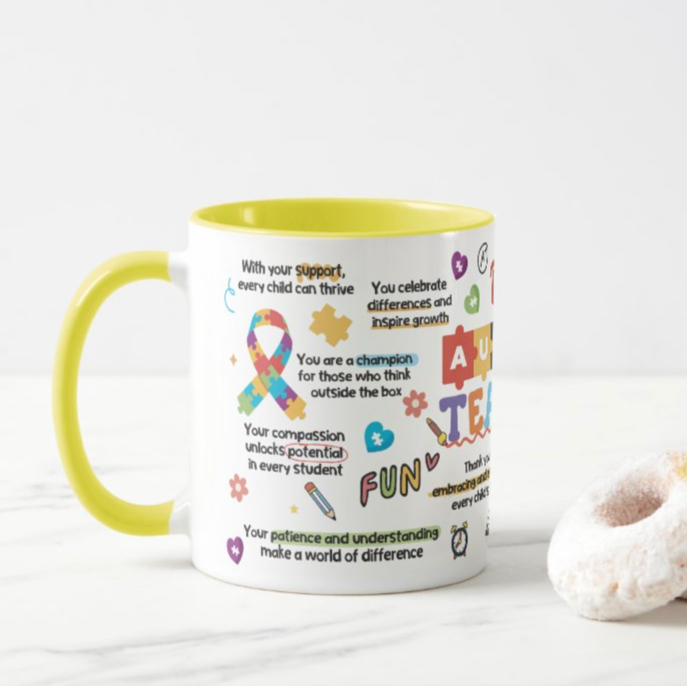 🧩 Best Autism Teacher Mug