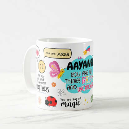 You Are Wonderful Mug (Personalised)