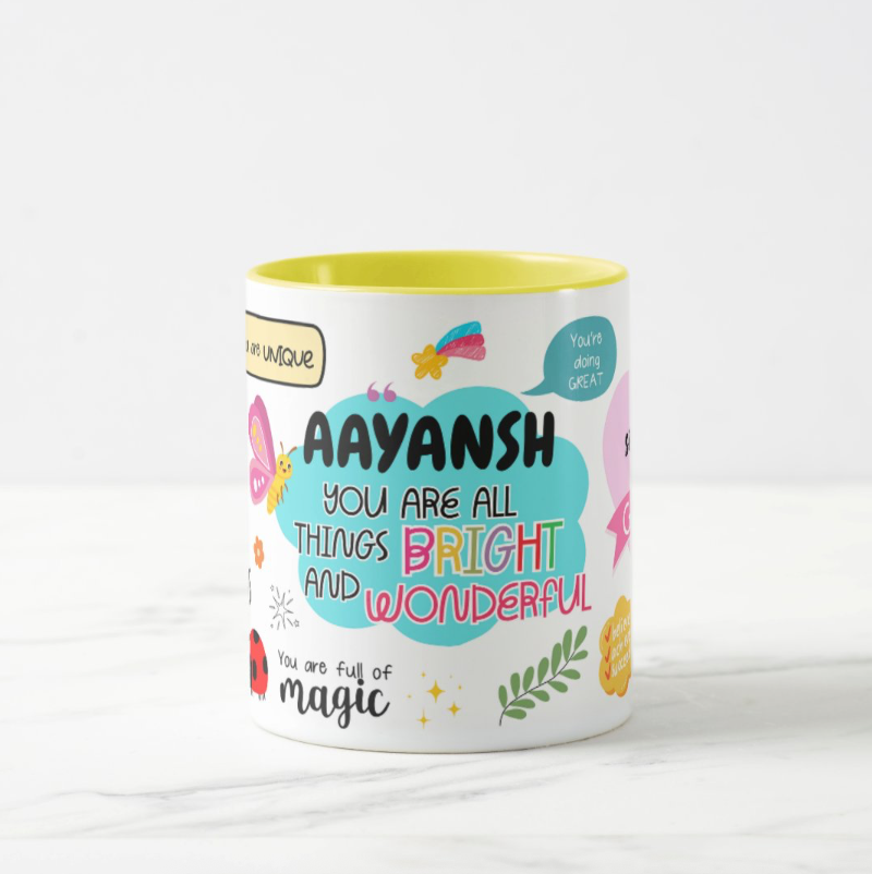 You Are Wonderful Mug (Personalised)